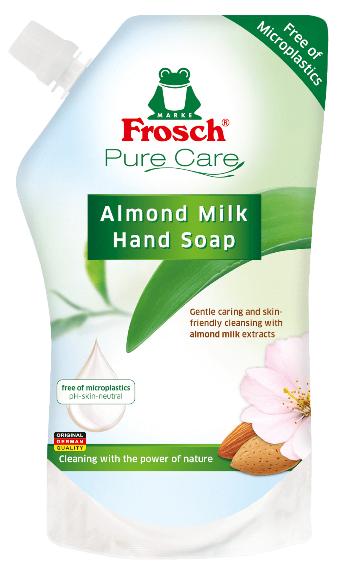 Frosch tekuté mýdlo Mandle náhradní náplň 500ml