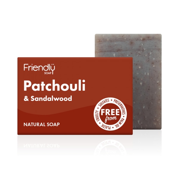 Friendly Soap přírodní mýdlo pačuli a santalové dřevo 95g