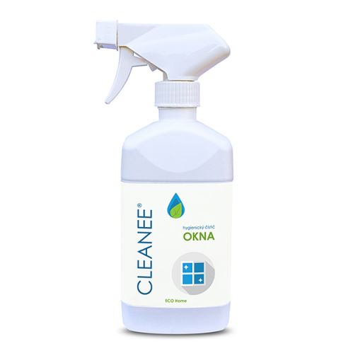 CLEANEE Hygienický čistič OKNA 500ml