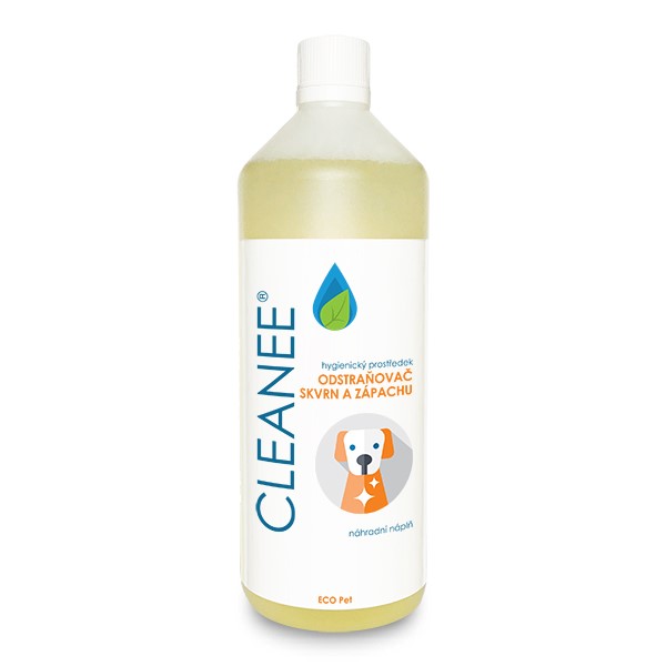 CLEANEE ECO Pet hygienický odstraňovač skvrn a zápachu 1l