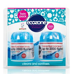 Ecozone osvěžovač a čistič WC Duo Pack 2x95g