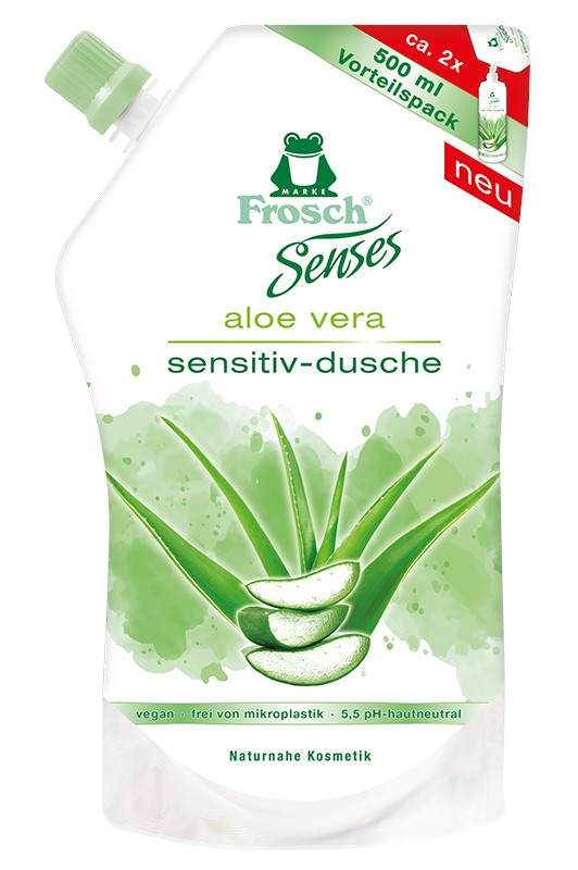 Frosch EKO Sprchový gel Aloe Vera náhradní náplň 500ml