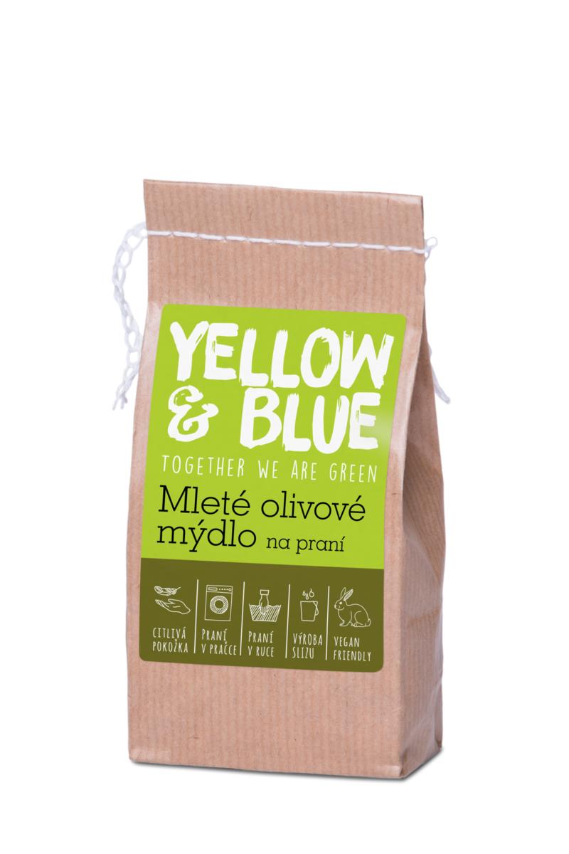 Yellow & Blue Olivové mýdlo s citronovým extraktem na skvrny 200g