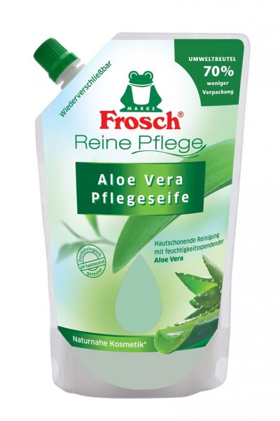 Frosch tekuté mýdlo Aloe Vera náhradní náplň 500ml