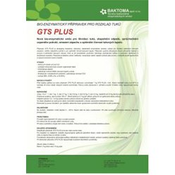 GTS Plus-Bio-enzymatický prostředek pro likvidaci tuků