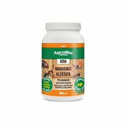 Agrobio ATAK - PYR Granulát Chrysantemum proti mravencům a klíšťatům 150g