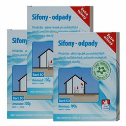Baktoma Sifony-odpady Bacti SO 100g 2+1