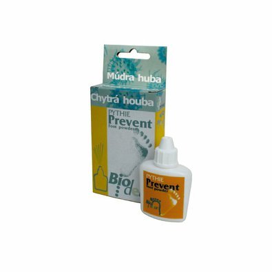 Chytrá houba PYTHIE Biodeur Prevent Foot powd.1x4g.jpg