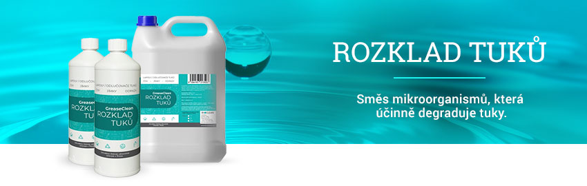 GreaseClean na rozklad tuků